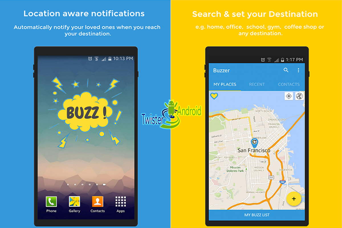 Buzzer, l’app che avvisa i nostri contatti quando arriviamo a destinazione