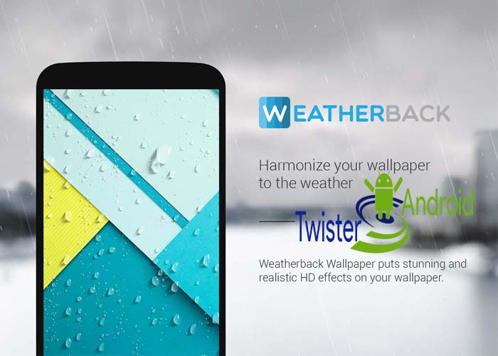 Weatherback App Android