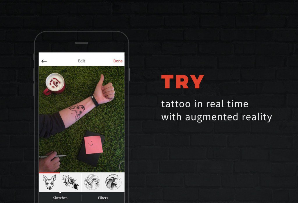 INKHUNTER Tattoo app android