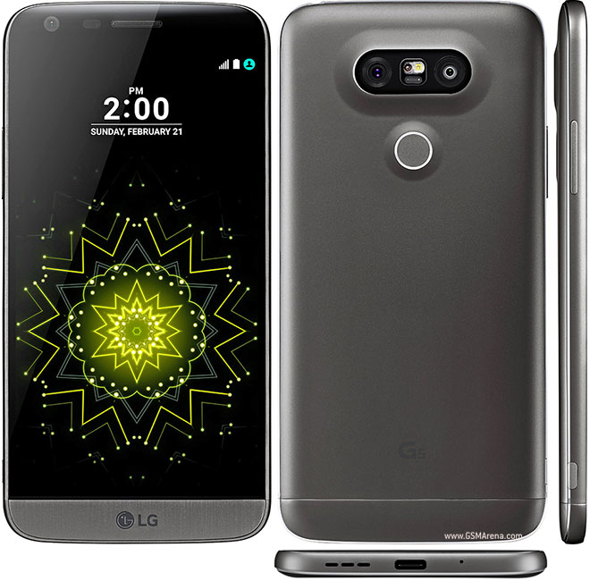 LG G5 android 7.0 Nougat