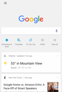 Google Now nuove scorciatoie