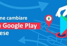 cambiare paese in Google Play Store