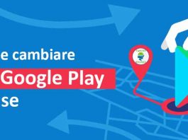 cambiare paese in Google Play Store