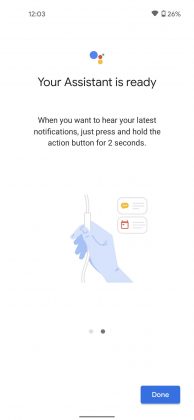 Google Assistant cuffie cablate