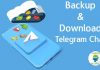 backup e download telegram chat